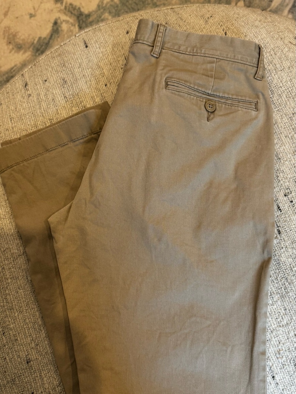 J. Crew Men's 770 straight Chinos in Light Khaki